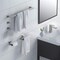 Kibi Blaze 5 Piece Bathroom Hardware Set C-KBA16-5BN - alternate 2